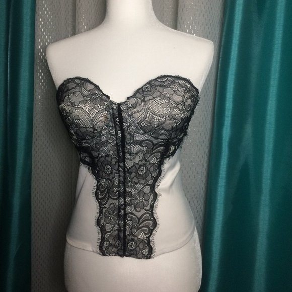 Black and White Corset - Picture 1 of 2